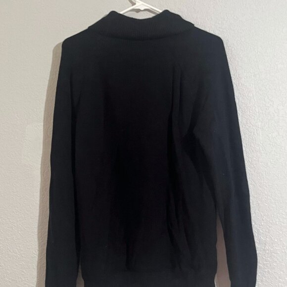 Amazon Essentials Black Turtleneck Sweater, Size Small - Picture 2 of 2